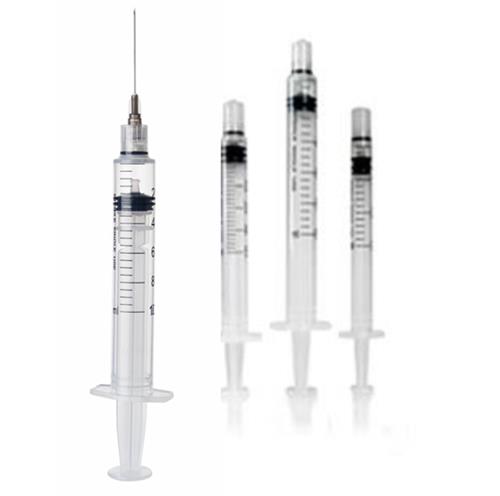 Disposable retractable safety  syringe KNK-S002