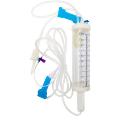 Infusion set with burette KNK-I002