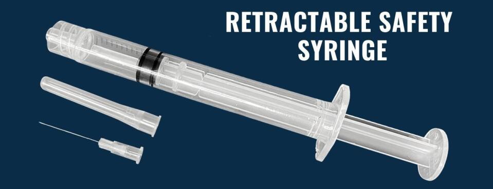 Disposable auto-disable safety  syringe KNK-S005